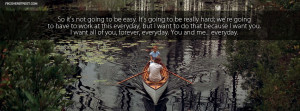 The Notebook Its Not Going To Be Easy Quote Wallpaper