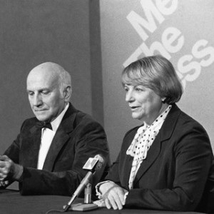 William Masters and Virginia Johnson appear on Meet the Press in 1979 ...
