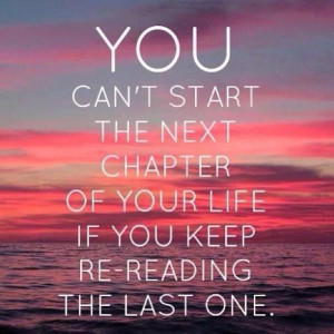 Leave the past behind you