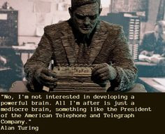 alan turing quotes more alan mathison chatterbot convince alan ture