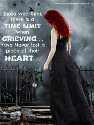 ... grieving...Have never lost a piece of their heart... - Facebook.com