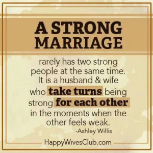 Strong marriage