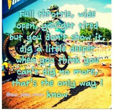 Motocross Sayings & Quotes