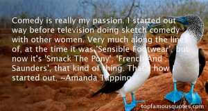 FAMOUS AMANDA TAPPING QUOTES