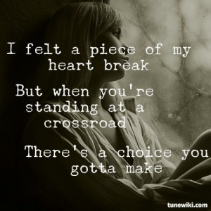 ... heart break -- #LyricArt for Starts With Goodbye by Carrie Underwood