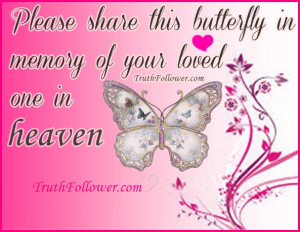In memory of loved one in Heaven, Quotes Prayers