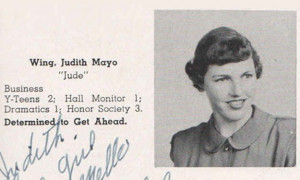 ... grandma. This is her yearbook. Her senior 