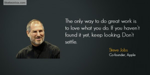 Steve Jobs (Co-founder, Apple Inc.)