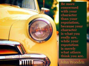 Character vs reputation picture quotes image sayings