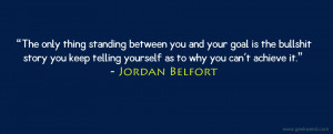 Jordan Belfort Quote