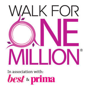 Best supports Target Ovarian Cancer's Walk for One Million