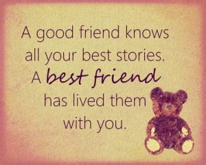 Teddy Bear Best Friend Quotes