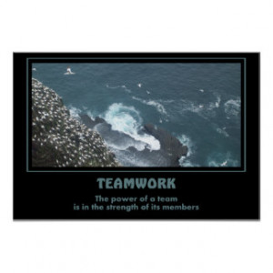 Teamwork Motivational Posters & Prints