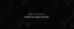 hangul, i have many secrets, lyrics, secrets, text