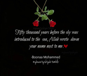 boonaa mohammed allah islam love quotes sea sky quote boonaa mohammed ...