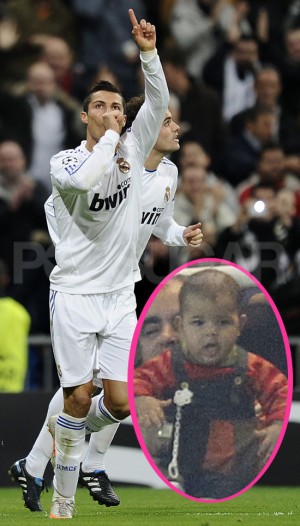 Pictures of Cristiano Ronaldo's Baby
