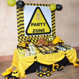 Mining/Construction 3rd Birthday Party
