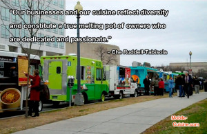 Che Ruddell Tabisola Food Truck Quote