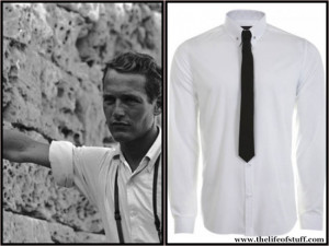 Movie Star Paul Newman - Burton Menswear Shirt