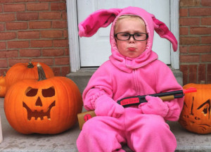 Funny photos funny Ralphie bunny Halloween costume