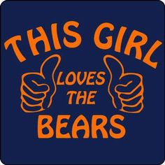 Everything Chicago Bears!! Go Bears.