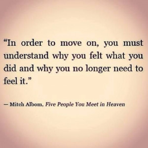 Not a Mitch Albom fan but the thought is insightful