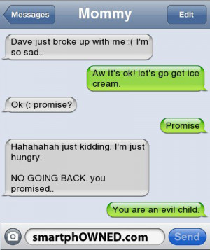 Mommydave just broke up with me :( i’m so sad.. | aw it’s ok! let ...