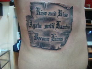 Tattoo Quotes for Girls For Men For Women For guys Tumblr About Life ...