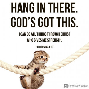 Hang in there.....