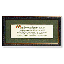 Hilarious May Those Who Love Us Irish Blessing Print