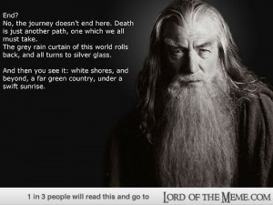 lord of the rings lotr movie quote quote typography