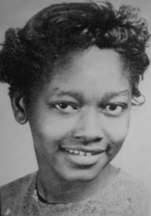 Claudette Colvin of Montgomery, Ala., is shown in this 1955 file photo ...