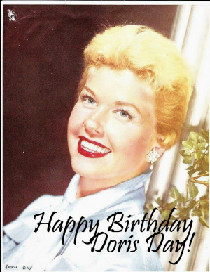 Happy Birthday Doris Day April