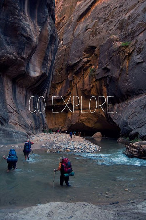 Go Explore. The Narrows at Zion National Park. Next time I go there I ...