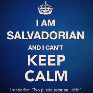 Salvadorians :)