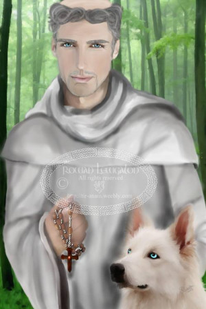 Bernard of Clairvaux” by Rowan Lewgalon