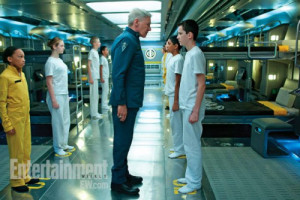 Harrison Ford as Colonel Graff in the long awaited Ender’s Game