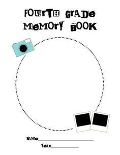 Easy and Fun Memory Book for Fourth Grade