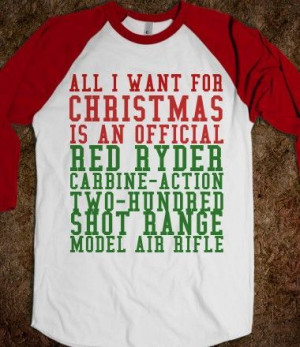 RED RYDER CHRISTMAS STORY