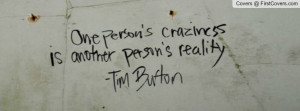 Tim Burton Quote cover