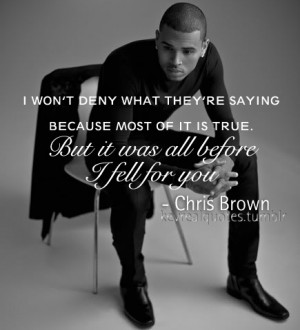 Chris Brown Lyric Quotes
