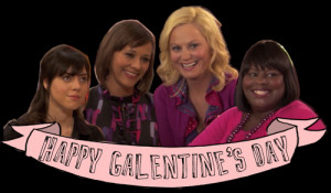 ... leslie knope rashida jones nbc Valentine's Day ann perkins donna