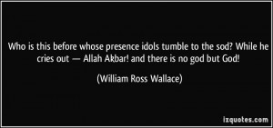 Who is this before whose presence idols tumble to the sod? While he ...