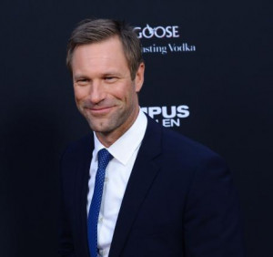 Aaron Eckhart attends the 