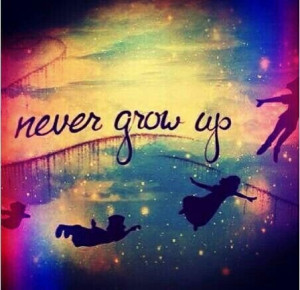 peter pan quotes never grow up its a trap