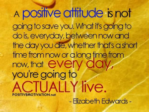 Positive Attitude Is Not Going To Save You, What It’s Going To Do Is ...