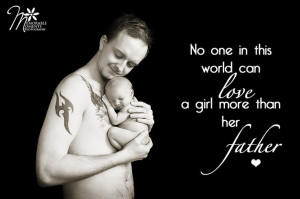 beautiful quote for a father and his daughter, love, daddy's little ...