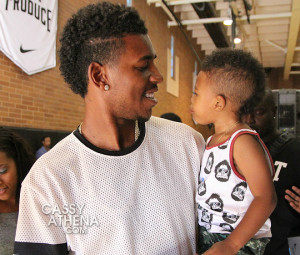 NICK YOUNG, THE GAME AND KIDS HAVE A SUNDAY FUNDAY