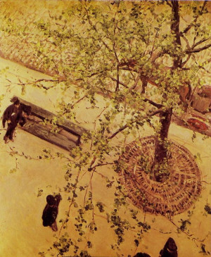 gustave caillebotte boulevard vu d en haut description gustave ...