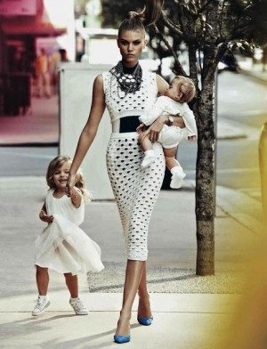 fashion, girl, kids, mother, women, First Set on Favim.com